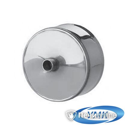  УМК Заглушка с конденсатоотводом D80 0.5 мм нержавейка внутренняя в Анапе