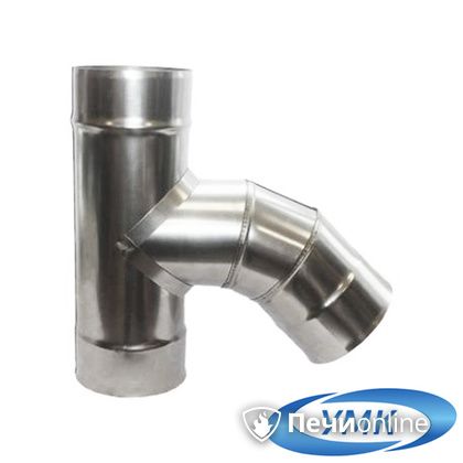 Дымоход УМК Тройник 135° D120 1.0мм нержавейка в Анапе