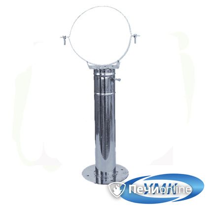  УМК Кронштейн опорный телескопический 40-75 D120 1.0 мм нержавейка в Анапе