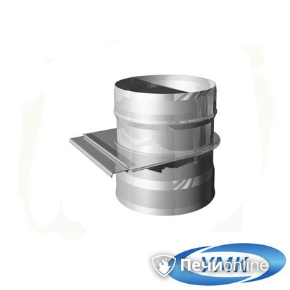  УМК Шибер-задвижка D140 1.0 мм нержавейка в Анапе