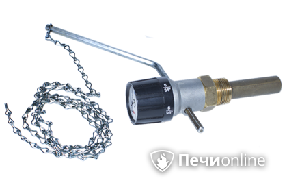 Комплектующие для печей и котлов Теплодар регулятор тяги универсальный для котлов в Анапе
