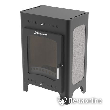 Печь-камин Протопи Кенигсберг 9Z без конфорки выход дымохода назад в Анапе