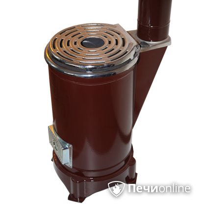 Печь-буржуйка МастерПечь эмалированная с чугунной варочной поверхностью в Анапе