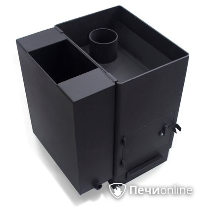 Печь для бани НМК Сибирь Копеечка под навесной бак 30 л в Анапе