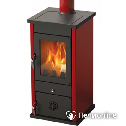 Печь-камин MBS Thermo Vesta Bordo с теплообменником в Анапе