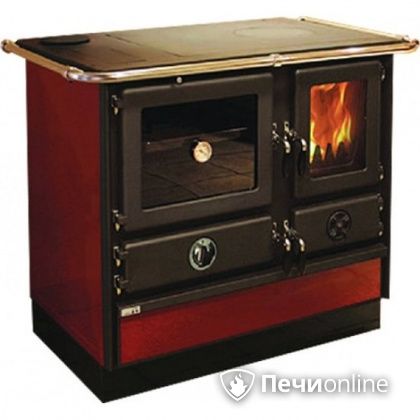 Отопительно-варочная печь MBS Thermo Magnum Red L с духовым шкафом в Анапе