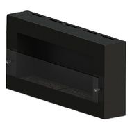 Биокамин ЭкоЛайф Window Fat II Glass black burgundy