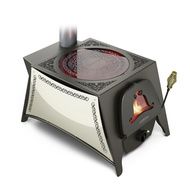 Отопительно-варочная печь Селенга стеклокерамическая плита