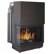 Каминная топка Edilkamin Acquatondo 29 SX с теплообменником для открытой системы