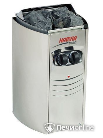 Электрокаменка для сауны Harvia Vega Compact ВС23 со встроенным пультом (HCB230400S) в Анапе