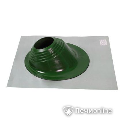 Проходник через кровлю Мастер Флеш Кровельный проходник N2-RES диаметр 203-280 мм. Зеленый в Анапе